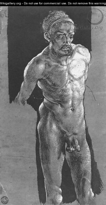 Self-Portrait in the Nude - Albrecht Durer