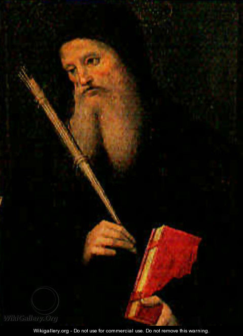 Saint Benedict - Pietro Vannucci Perugino