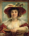 Portrait of the Artist's Daughter Elizabeth - Jacob Jordaens