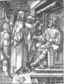 Small Passion 16. Christ before Herod - Albrecht Durer