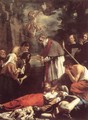 St Macarius of Ghent Giving Aid to the Plague Victims - Jacob van, the Younger Oost