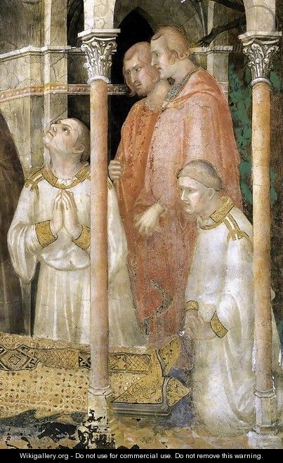 The Death of St Martin - Simone Martini