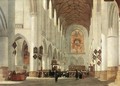 Interior of the St Bavo Church at Haarlem - Gerrit Adriaensz Berckheyde