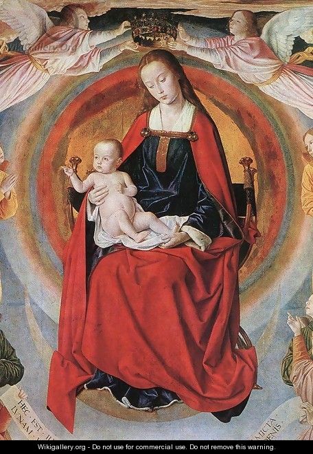 Madonna Enthroned with Saints - Unknown Painter