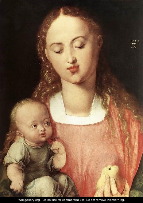 Madonna and Child with the Pear - Albrecht Durer