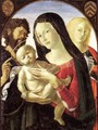 Madonna and Child with St John the Baptist and St Mary Magdalene - Neroccio (Bartolommeo) De