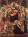 Madonna and Child Enthroned with Saints - Fra Filippo Lippi