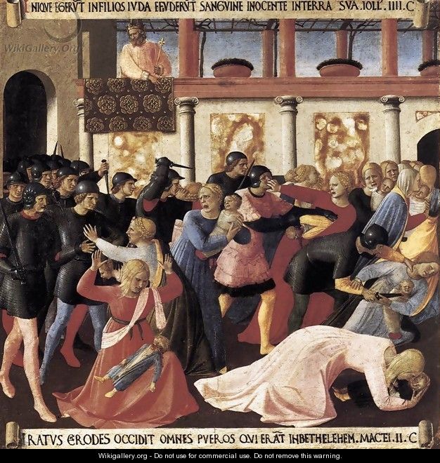 Massacre of the Innocents - Fra (Guido di Pietro) Angelico