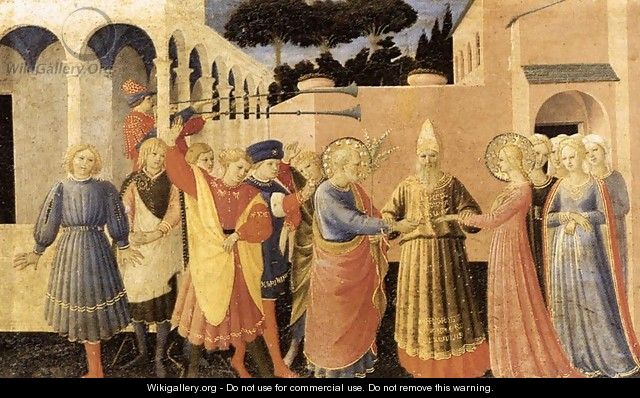 Marriage of the Virgin - Fra (Guido di Pietro) Angelico