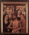 Man of Sorrows with Mary and John and Two Holy Women - Unknown Painter