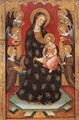 Madonna with Angels Playing Music - Pere Serra