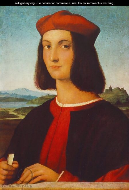 Portrait of Pietro Bembo - Raffaelo Sanzio