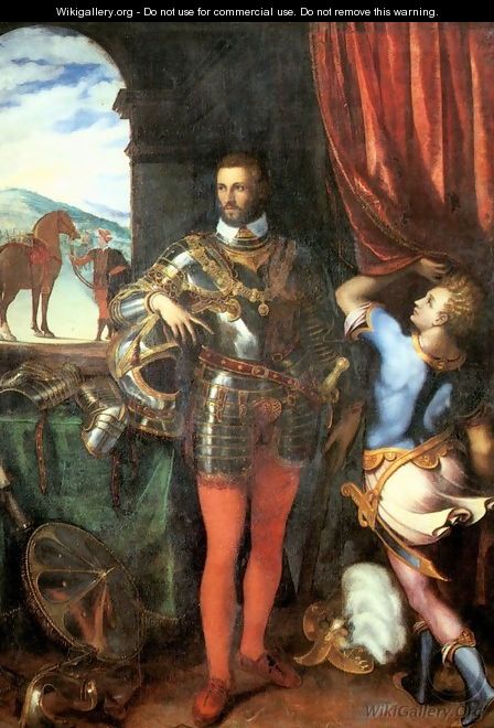 Portrait of Ottavio Farnese - Giulio Campi