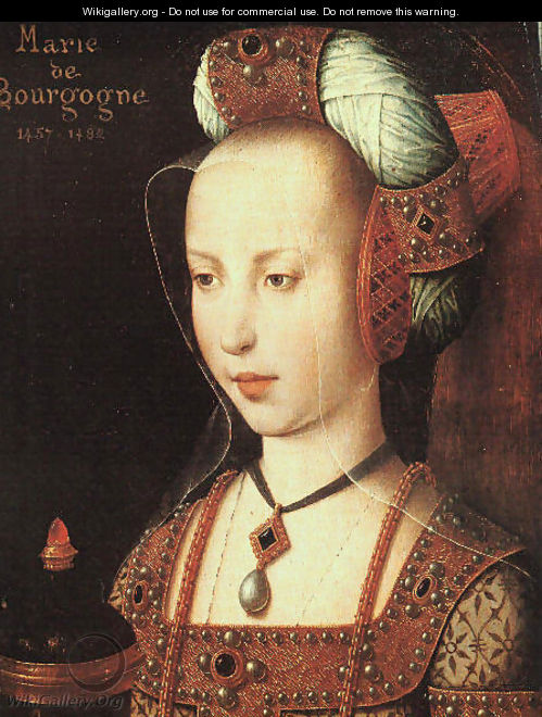 Portrait of Mary of Burgundy - Unknown Painter