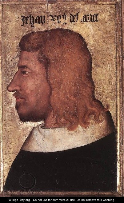 Portrait of Jean le Bon, King of France - Unknown Painter