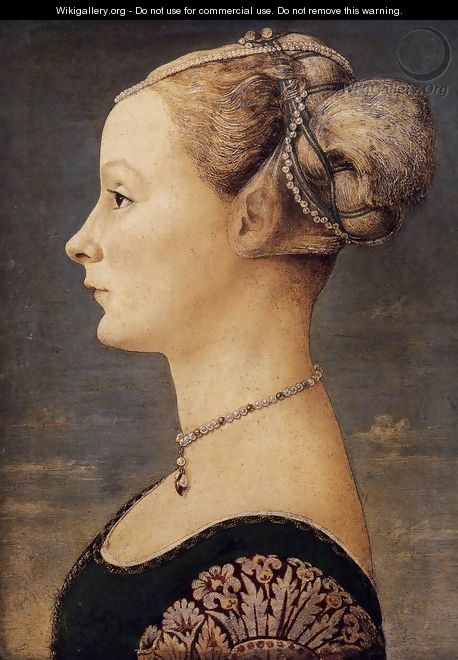 Portrait of a Girl - Antonio Del Pollaiuolo
