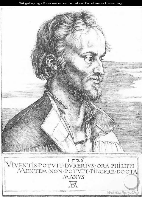 Philipp Melanchthon - Albrecht Durer
