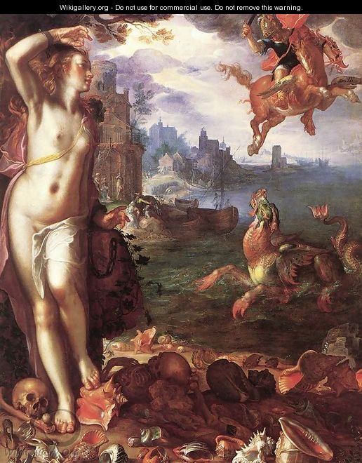 Perseus and Andromeda - Joachim Wtewael