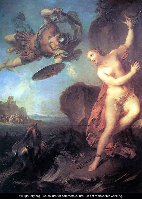 Perseus and Andromeda - Jean-Louis Lemoyne