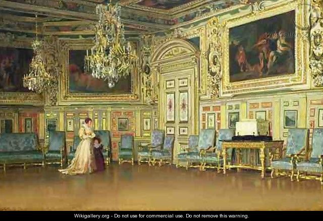 The Oval Salon at Versailles - John Haynes-Williams