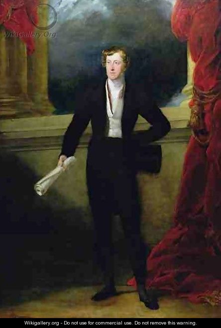 Portrait of William Spencer Cavendish 2 - Sir George Hayter