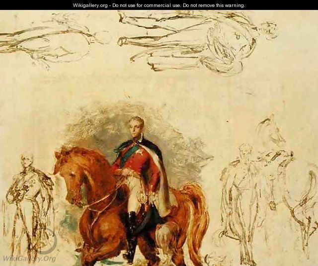 Studies for the Duke of Wellington 1769-1852 - Sir George Hayter