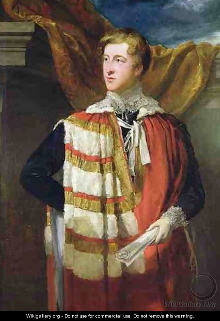 Portrait of William Spencer Cavendish - Sir George Hayter