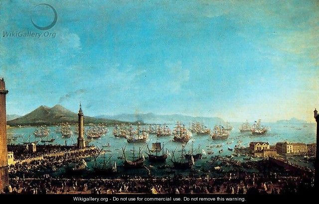 Arrival of Charles III in Naples - Antonio Joli