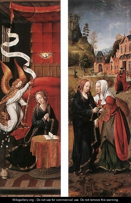 Annunciation and Visitation - Unknown Painter