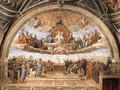 Disputation of the Holy Sacrament (La Disputa) - Raffaelo Sanzio