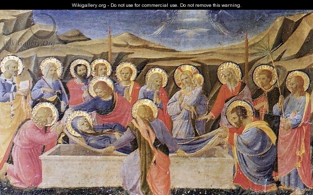 Death of the Virgin - Fra (Guido di Pietro) Angelico