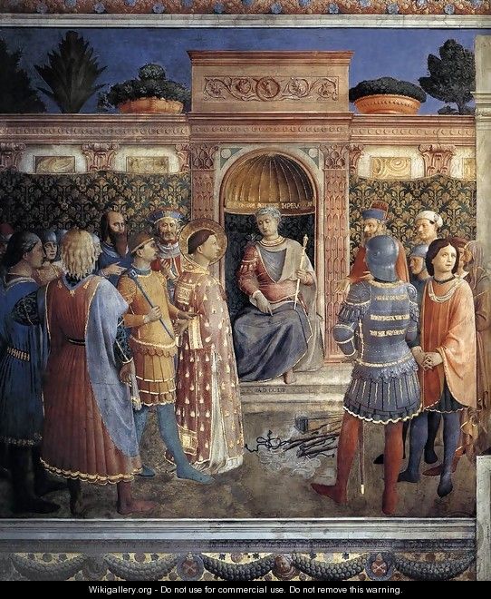 Condemnation of St Lawrence by the Emperor Valerian - Fra (Guido di Pietro) Angelico