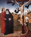 Christ on the Cross with Mary, John and Mary Magdalene - Master of the Life of the Virgin