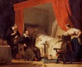 Cardinal Mazarin at the Deathbed of Eustache Le Sueur - Jean-Honore Fragonard