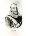 Portrait of Theodore Agrippa dAubigne 1552-1630 - J. Hebert