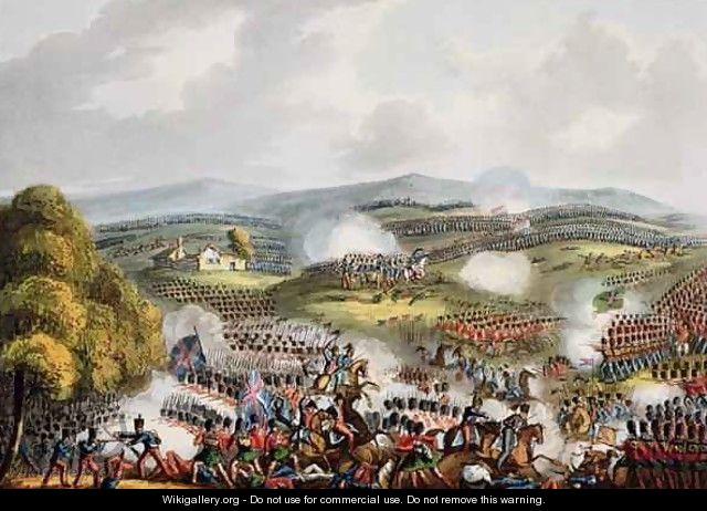 Battle of Quatre Bras - (after) Heath, William