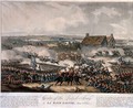 Centre of the British Army at La Haye Sainte during the Battle of Waterloo - (after) Heath, William