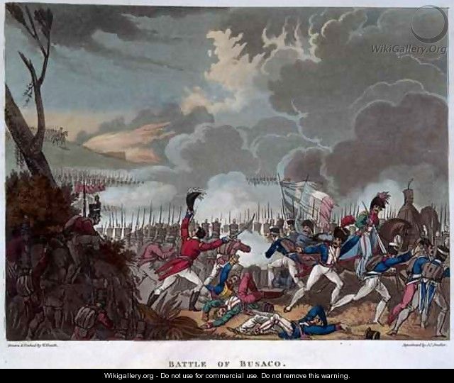 Battle of Busaco on 27th September 1810 - (after) Heath, William