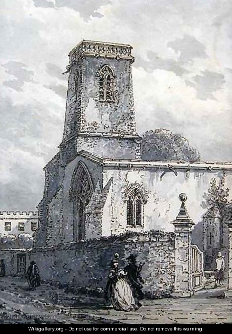 St Peter in the East Church - Thomas Hearne