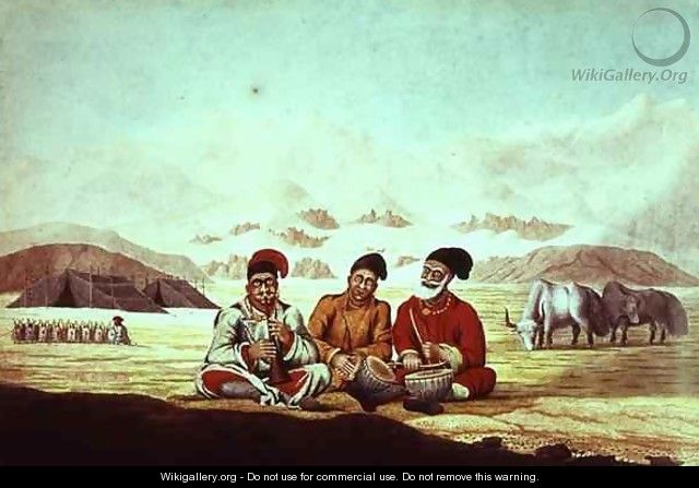 Three Musicians in Tibet - Hyder Jung Hearsey