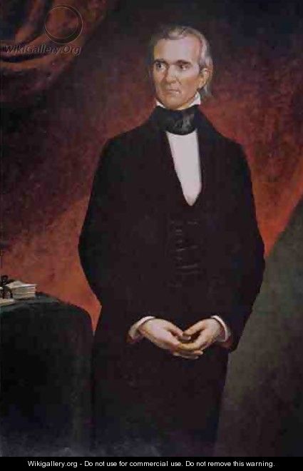 James Knox Polk 1795-1849 - (after) Healy, George Peter Alexander