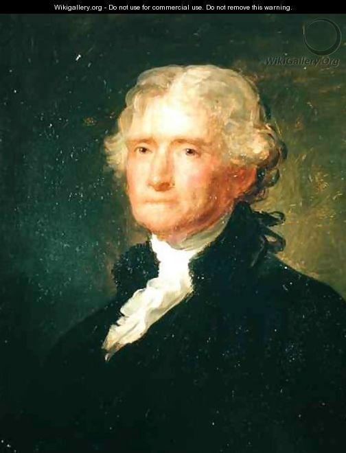 Portrait of Thomas Jefferson - George Peter Alexander Healy
