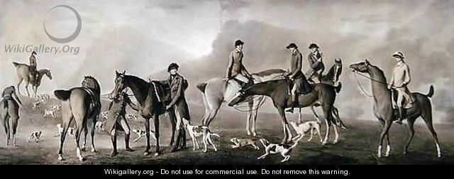 Tom Conolly of Castletown Hunting with his Friends - Robert Healy