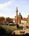A View of Trajans Forum Rome - Sir Charles Lock Eastlake