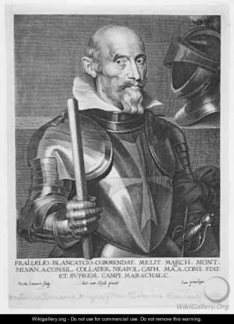 Lelio Blancaccio - (after) Dyck, Sir Anthony van