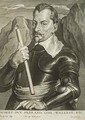 Portrait of Albrecht Wenzel Eusebius von Wallenstein - (after) Dyck, Sir Anthony van