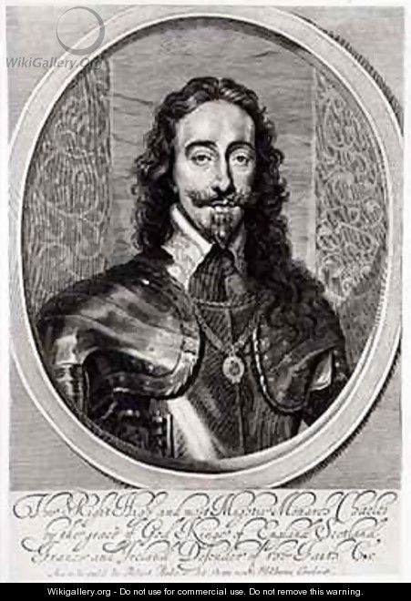 Portrait of Charles I 1600-49 - (after) Dyck, Sir Anthony van