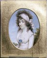 Portrait Miniature of Lydia or Elizabeth Hunt - Henry Edridge
