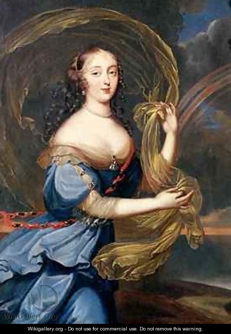 Francoise Athenais de Rochechouart de Mortemart 1640-1707 Marquise of Montespan as Iris - Louis Ferdinand (the Younger) Elle
