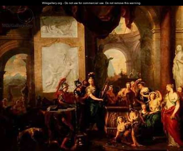 The Departure of Aeneas - Ottmar, the Younger Elliger